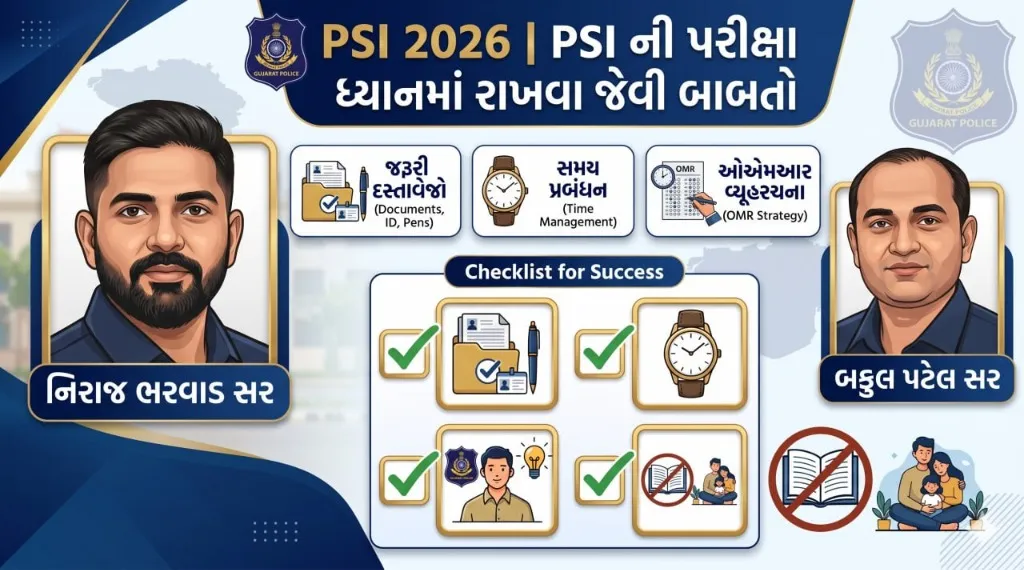 PSI Exam Day Strategy Tips - Bakul Patel and Niraj Bharwad